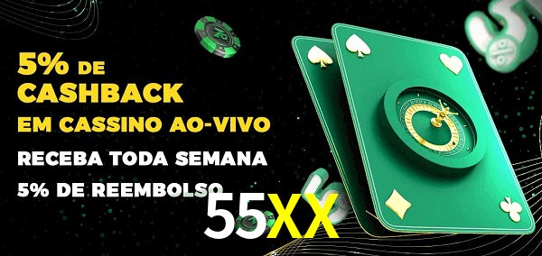 Promoções do cassino ao Vivo 55XX